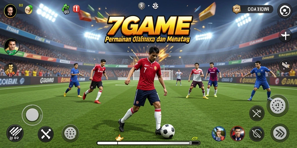 Tampilan gameplay <strong>7GAME</strong> yang mendebarkan dan penuh action.