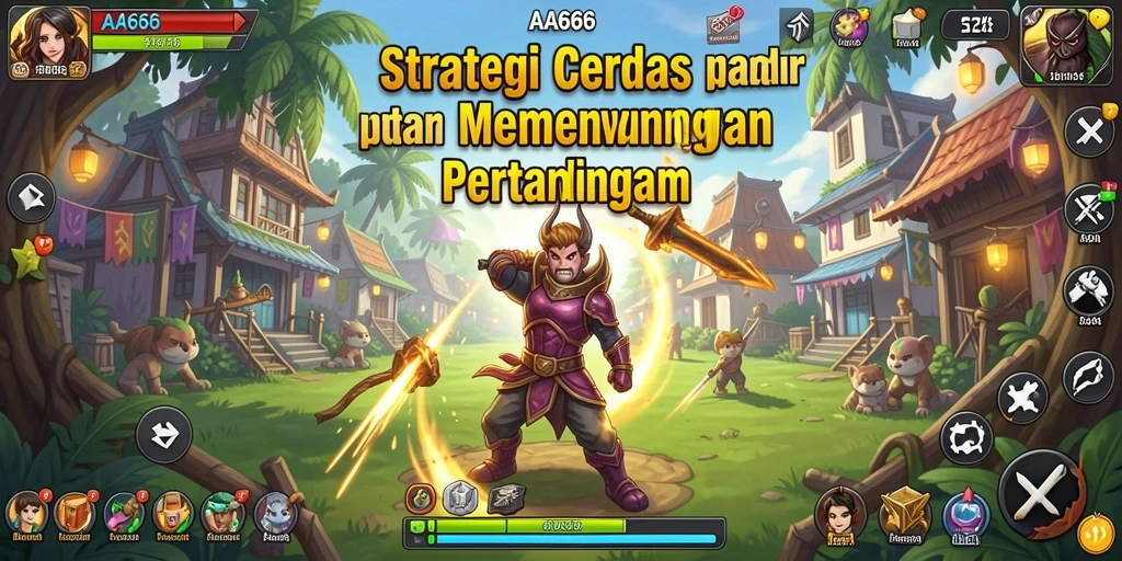Tampilan gameplay AA666 yang seru dan menegangkan.