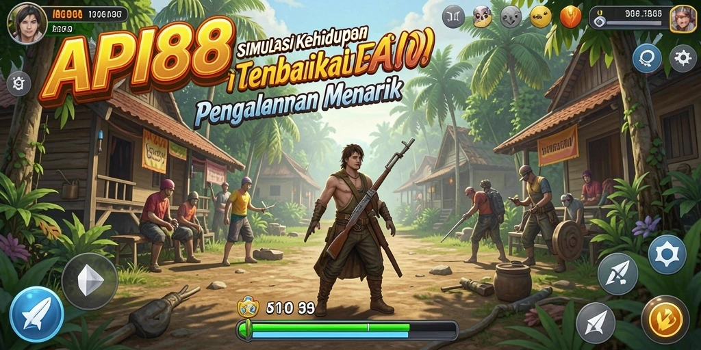 Screenshot menampilkan gameplay realistis dari API88 yang mendebarkan.
