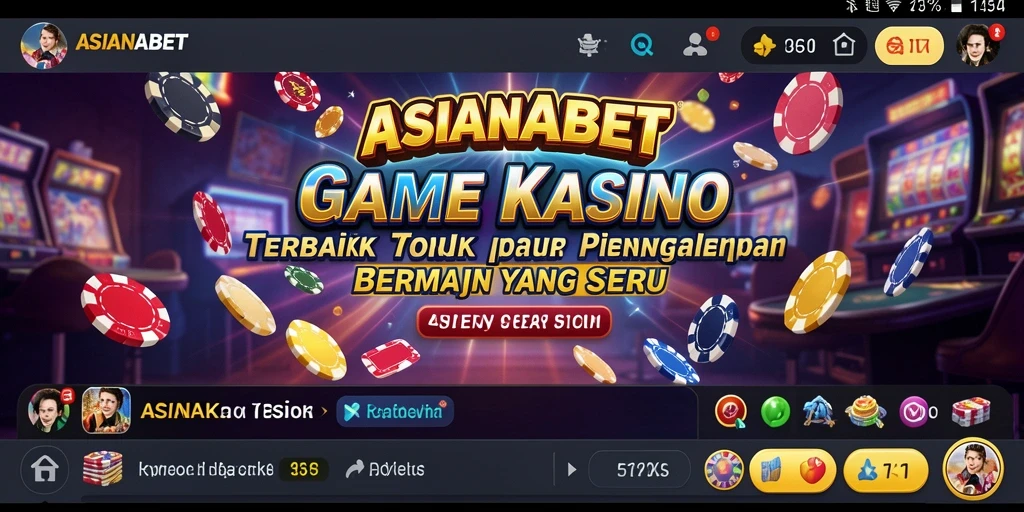 Tampilan gameplay seru di ASIANABET dengan berbagai pilihan permainan Kasino.