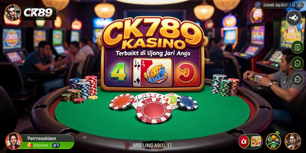 Tangkapan layar CK789 menampilkan antarmuka permainan Kasino yang menarik.