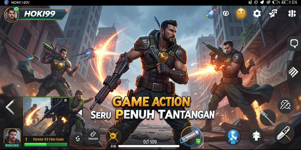 Gameplay HOKI99 yang seru dan penuh aksi.