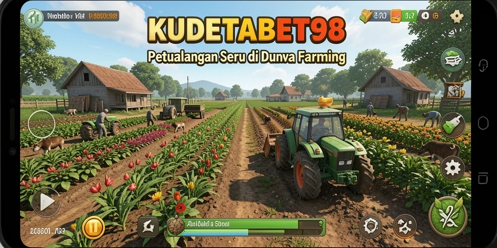 Tangkapan layar gameplay pertanian yang menarik di KUDETABET98.