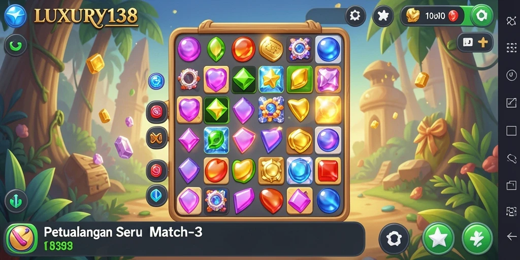 Tampilan gameplay LUXURY138 yang seru dan penuh warna.