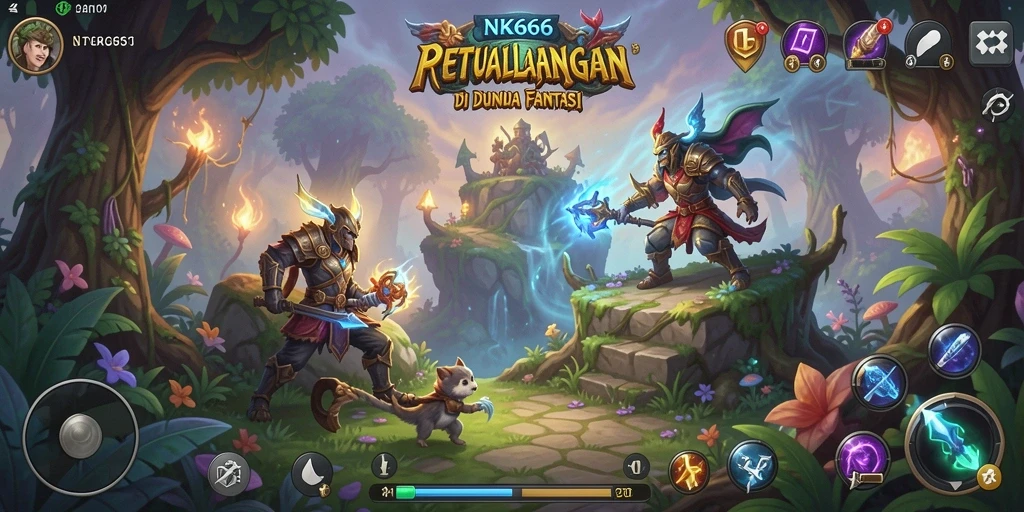 Tampilan gameplay NK666 yang menakjubkan dengan petualangan seru.