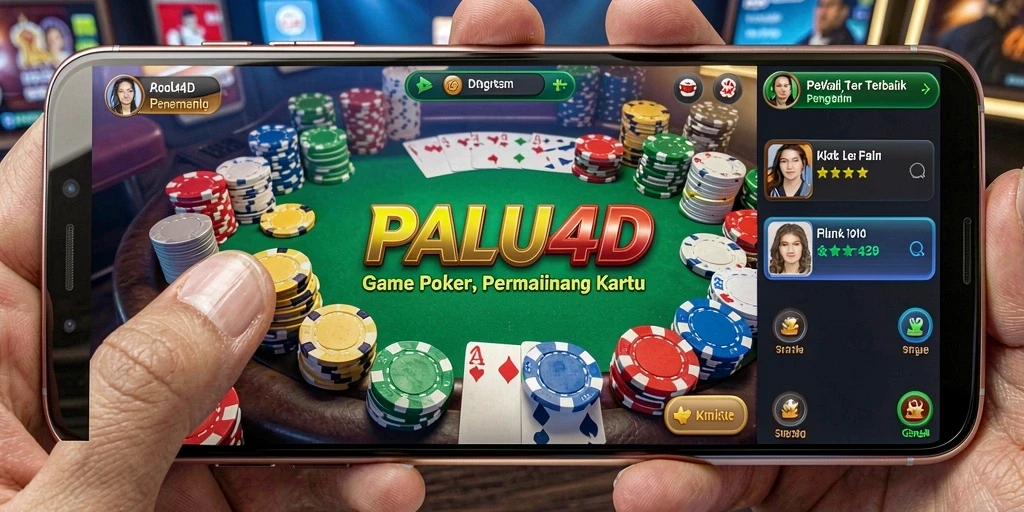 Tampilan gameplay seru dalam <strong>PALU4D</strong> yang menghadirkan suasana permainan Poker yang nyata.