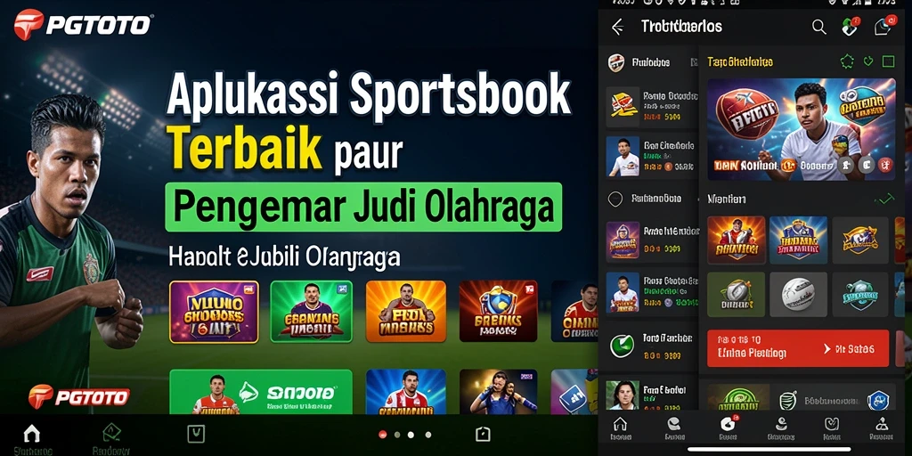 Tampilan menarik PGTOTO saat pengguna melakukan taruhan olahraga.