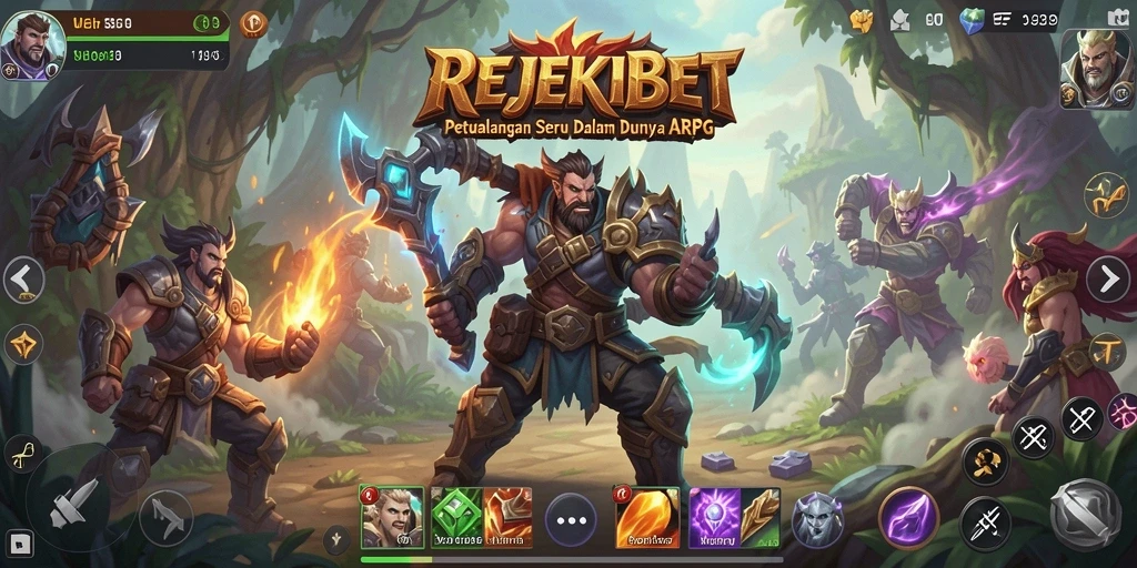 Tampilan gameplay REJEKIBET yang menegangkan dan penuh aksi.