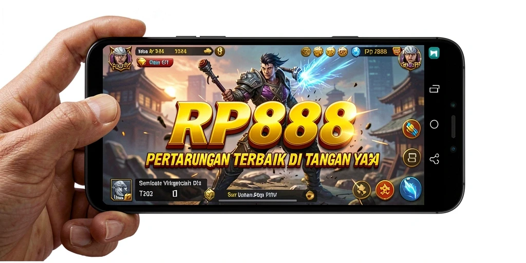 Screenshot RP888 menampilkan pertarungan epik antar karakter dalam aksi.