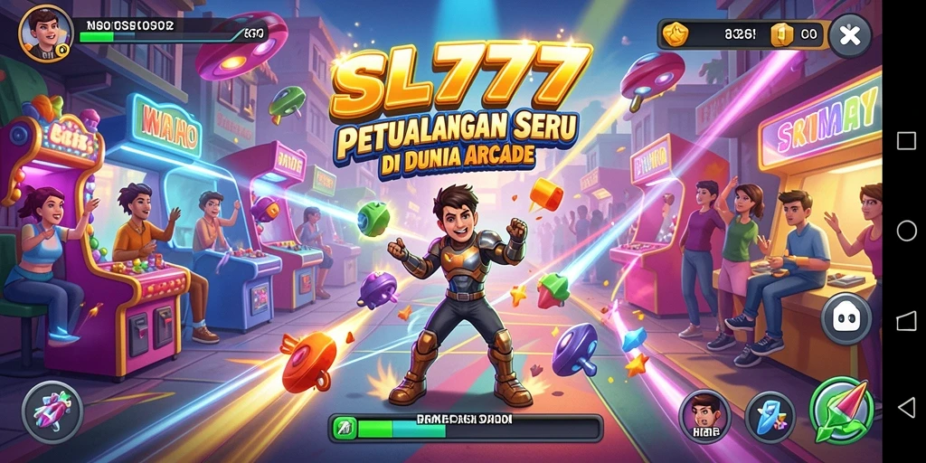 Tampilan gameplay <strong>SL777</strong> yang seru dan memikat dalam kategori Arcade.