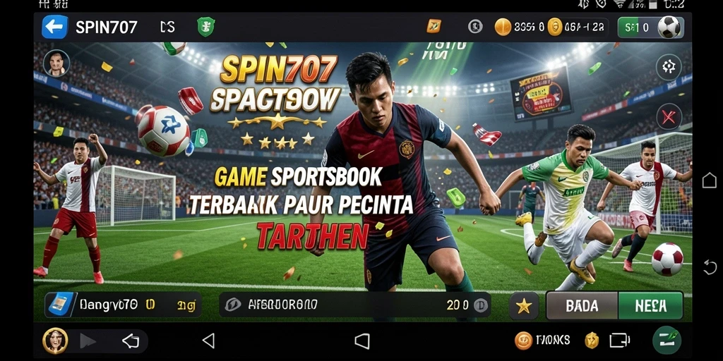 Tampilan gameplay SPIN707 dengan antarmuka yang user-friendly dan fitur taruhan.
